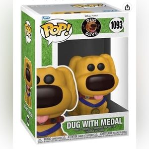 Dug Days Funko Pop! Dug (with Medal) #1093